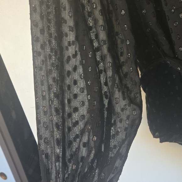 INC International Concepts Black Off-Shoulder Top - Picture 4 of 5